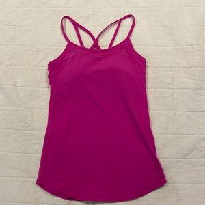 LULULEMON- pink racerback tank top size 2